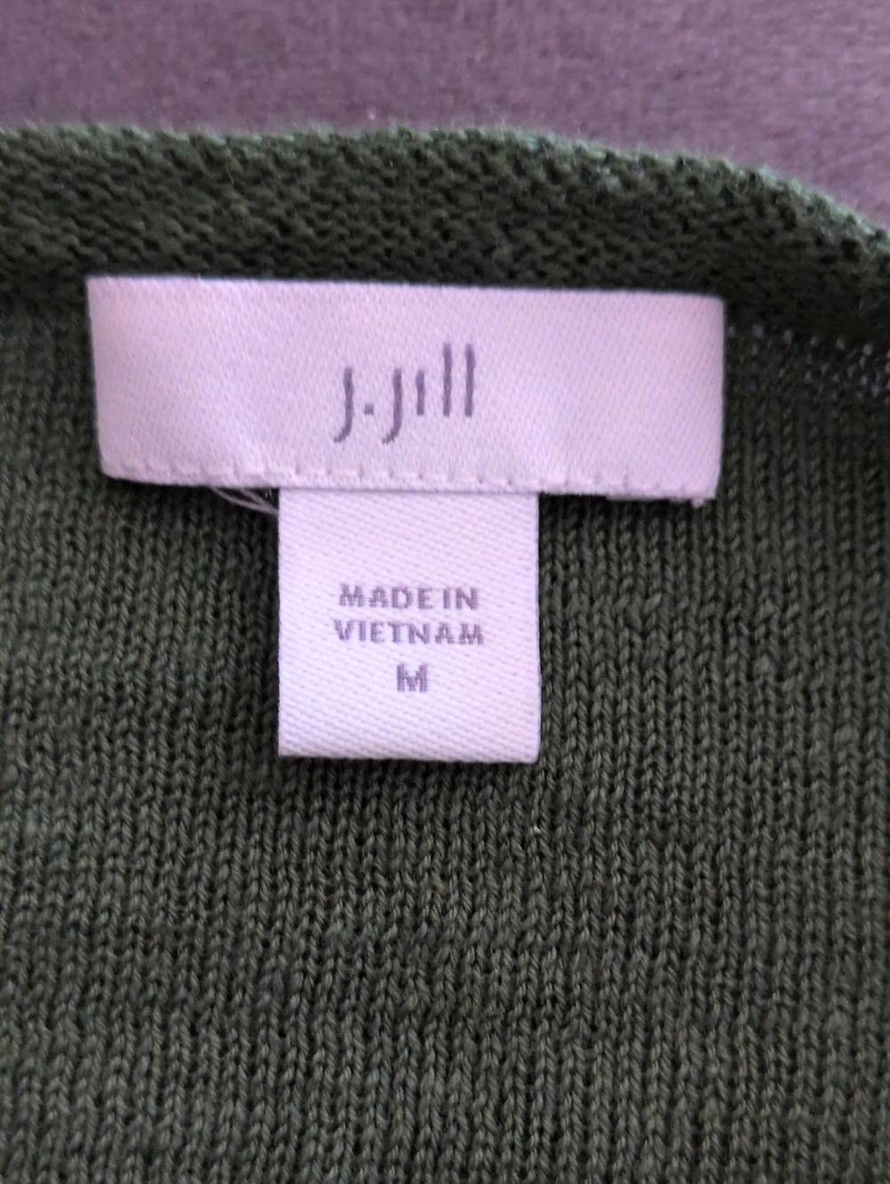 J. Jill Linen Blend Top | Forest Green | Medium | Lightweight - Picture 2 of 4